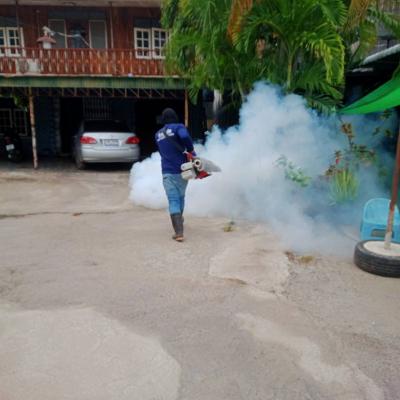 โครงการพ่นหมอกควันกำจัดยุงเพื่อป้องกันโรคติดต่อในชุมชน ประจำปี งบประมาณ พ.ศ. 2566